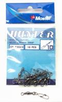 Вертлюг SURF MASTER CO-23023 с застёжкой ( 12, BN)
