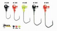 Джиг. головка AKARA A-7150 (10g) (2/0, YL)
