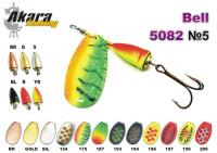 Блесна AKARA Bell 5082 (вертушка, 16 гр.,  5, цв. GOLD/R)