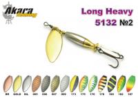 Блесна AKARA Long Heavy 5132 (вертушка, 16 гр.,  2, цв. GOLD)