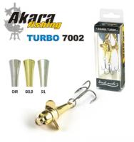 Блесна AKARA TURBO 7002 (вертушка, 8 гр., 0 мм, цв. SIL)