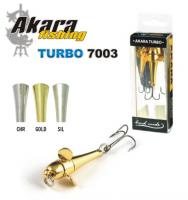 Блесна AKARA TURBO 7003 (вертушка, 14 гр., 0 мм, цв. CHR)