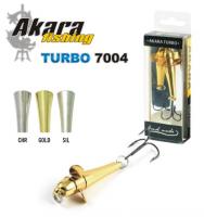 Блесна AKARA TURBO 7004 (вертушка, 21 гр., 0 мм, цв. CHR)