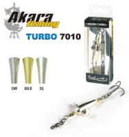 Блесна AKARA TURBO 7010 (вертушка, 11 гр., 0 мм, цв. CHR)