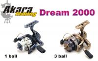 Безин. катушка AKARA Dream DM-2000 (3 bb, 0,20/200 мм/м, 5,1:1) 
