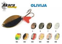 Блесна AKARA Olivia  (колебалка, 11 гр., 40 мм, цв. 003)