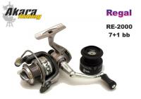 Безин. катушка AKARA Regal RE-2000 (7+1 bb, 0,20/195 мм/м, 5,5:1) с зап.шп.