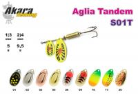 Блесна AKARA  S01T (вертушка, 5 гр.,  1|3, цв. 20)