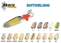 Блесна AKARA Shtorling  (колебалка, 24 гр., 65 мм, цв. 002/GO)