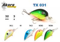 Воблер AKARA Bug X TX031  (3 гр., 32 мм, цв. NC064)