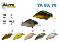 Воблер AKARA Shallow Crank YA  (8 гр., 60 мм, цв. 3h)