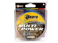 Леска AKARA Multi Power 275 (плетёная, 275 м, 0,400 мм, 32,40 кг)