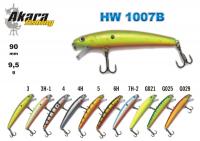 Воблер AKARA Crystal Minnow HW1007B  (9,5 гр., 90 мм, цв. 6H)
