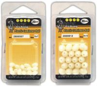 Овал пластиковый AKARA (фосф. белый, диам. 8x12 мм)