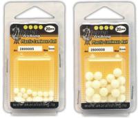 Шар платиковый AKARA (фосф. белый, диам. 5 мм)