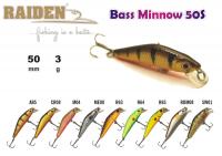 Воблер RAIDEN Bass Minnow S  (3 гр., 50 мм, цв. AB5)