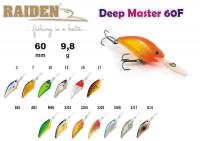 Воблер RAIDEN Deep Master   (9,8 гр., 60 мм, цв. SJ06)