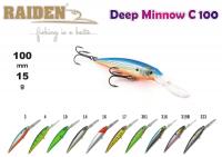 Воблер RAIDEN Deep Minnow C  (15 гр., 100 мм, цв. 4)