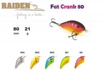 Воблер RAIDEN Fat Crank   (21 гр., 80 мм, цв. AB5)