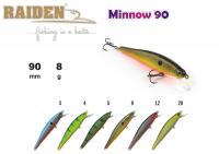 Воблер RAIDEN Minnow   (8 гр., 90 мм, цв. 12)