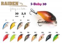 Воблер RAIDEN S-Baby   (2,5 гр., 30 мм, цв. F60)