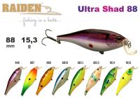 Воблер RAIDEN Ultra Shad   (15,3 гр., 88 мм, цв. AB8)