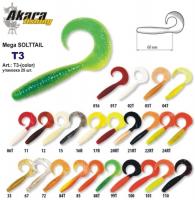 Твистер AKARA Mega SOLTTAIL T3 (2 гр., 60 мм, цв. 06T)