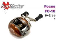 Мультипликатор SURF MASTER Focus FC-10A (6+2 bb, 0,285/115 мм/м, 6,2:1) правый