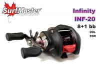 Мультипликатор SURF MASTER Infinity INF-20 (8+1 bb, 0,25/185 мм/м, 7,0:1) левый