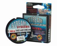Леска STREAM DYNEEMA 100 (плетёная, 100 м, 0,250 мм, 20,30 кг)