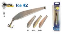 Зимняя блесна ICE A2  (верт., 70 мм, 15 г, цвет: CU/NI)