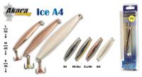 Зимняя блесна ICE A4  (верт., 30 мм, 4 г, цвет: NI)