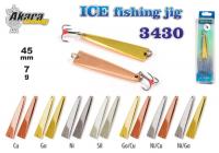 Зимняя блесна Ice Jig 3430  (верт., 55 мм, 7 г, цвет: GO/CU)