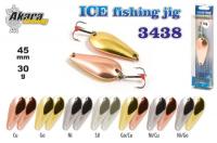 Зимняя блесна Ice Jig 3438 (верт., 45 мм, 30 г, цвет: Go/Cu)