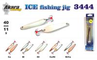 Зимняя блесна Ice Jig 3444  (верт., 55 мм, 11 г, цвет: CU)