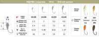 Мормышка ЛОДОЧКА 41 с отверстием (3.5 мм, 0.61 г, цвет: GO)